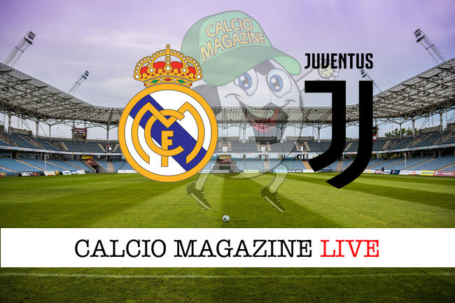 Real Madrid Juventus cronaca diretta live risultato in tempo reale