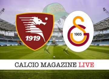 Salernitana Galatasaray cronaca diretta live risultato in tempo reale