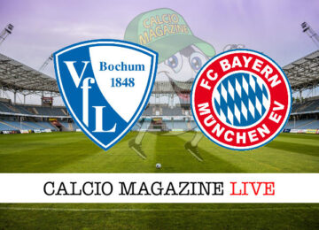 Bochum Bayern Monaco cronaca diretta live risultato in tempo reale