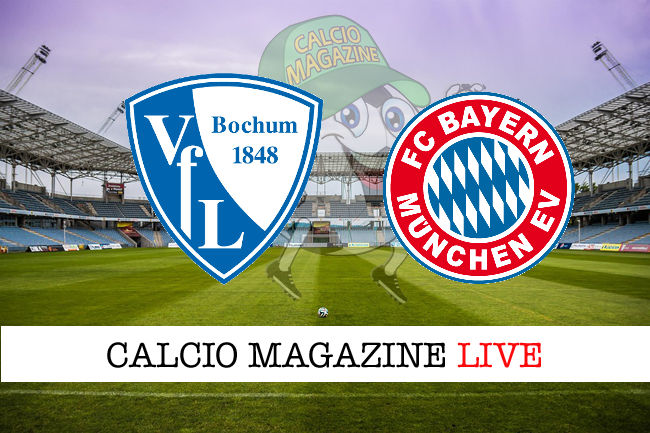 Bochum Bayern Monaco cronaca diretta live risultato in tempo reale