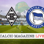 Borussia Monchengladbach Hertha Berlino cronaca diretta live risultato in tempo reale