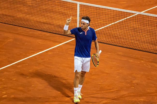 cecchinato esulta