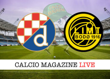 Dinamo Zagabria Bodo/Glimt cronaca diretta live risultato in tempo reale