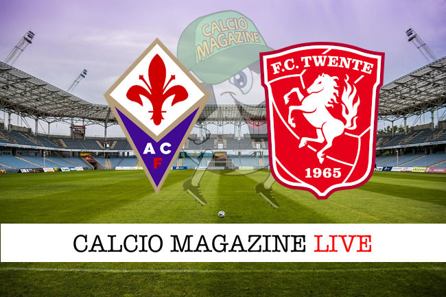Fiorentina Twente cronaca diretta live risultato in tempo reale