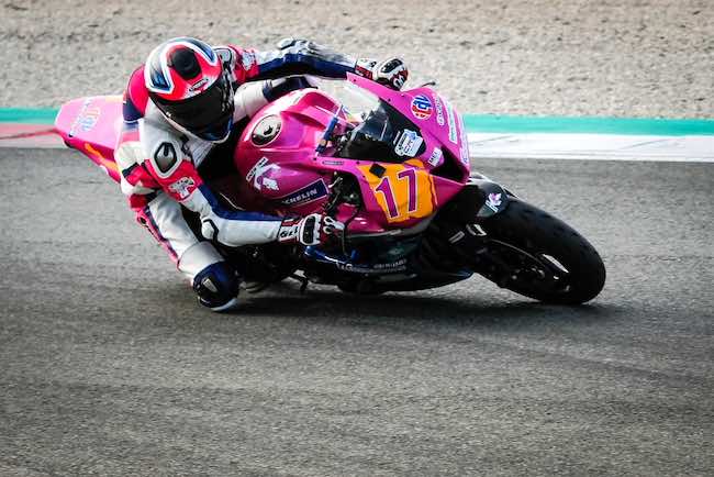 motorbike fucsia