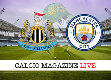 Newcastle Manchester City cronaca diretta live risultato in tempo reale