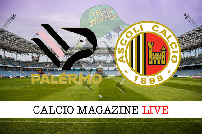 Palermo Ascoli cronaca diretta live risultato in tempo reale
