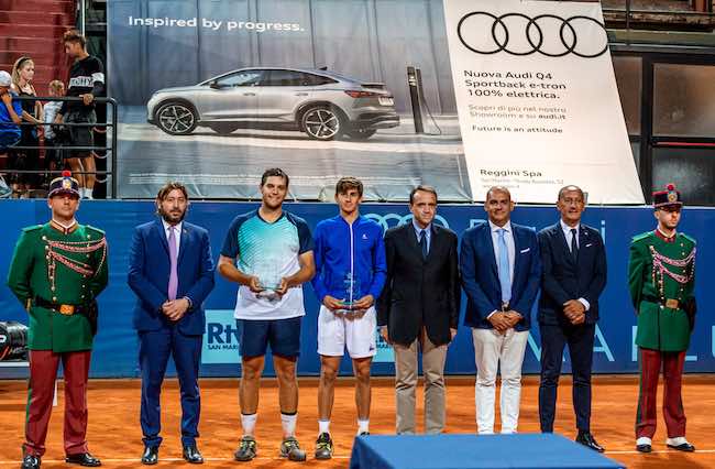 premiazione gruppo Tennis San Marino Open