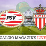 PSV Monaco cronaca diretta live risultato in tempo reale