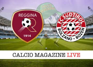 Reggina Sudtirol cronaca diretta live risultato in tempo reale