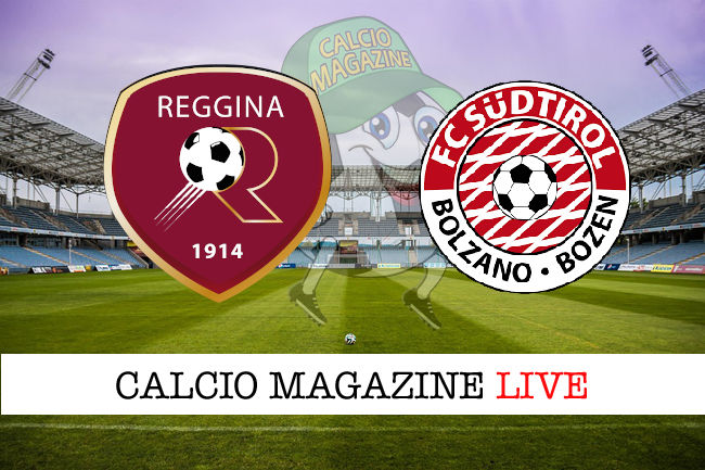 Reggina Sudtirol cronaca diretta live risultato in tempo reale