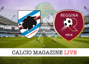 Sampdoria Reggina cronaca diretta live risultato in tempo reale