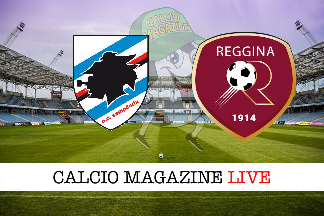 Sampdoria Reggina cronaca diretta live risultato in tempo reale