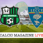 Sassuolo Lecce cronaca diretta live risultato in tempo reale