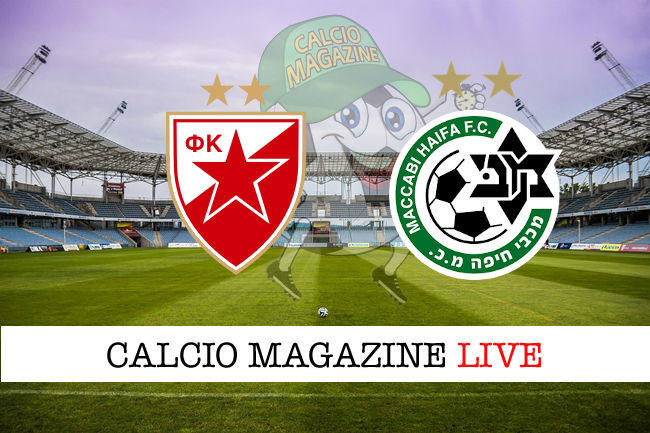 Stella Rossa Maccabi Haifa cronaca diretta live risultato in tempo reale