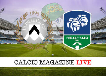 Udinese FeralpiSalò cronaca diretta live risultato in tempo reale