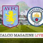 Aston Villa Manchester City cronaca diretta live risultato in tempo reale