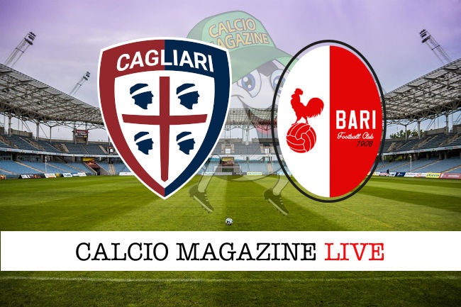 Cagliari Bari cronaca diretta live risultato in tempo reale