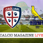 Cagliari Modena cronaca diretta live risultato in tempo reale