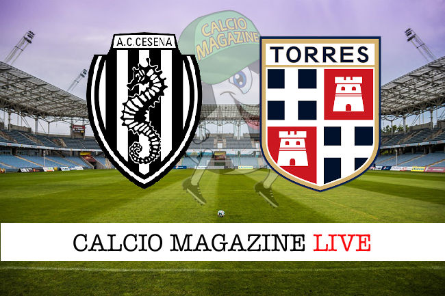 Cesena Torres cronaca diretta live risultato in tempo reale