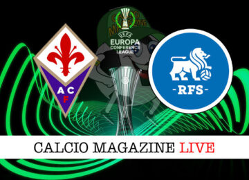 Fiorentina RFS Riga cronaca diretta live risultato in tempo reale