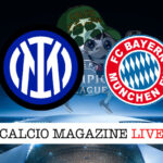 Inter Bayern Monaco cronaca diretta live risultato in tempo reale
