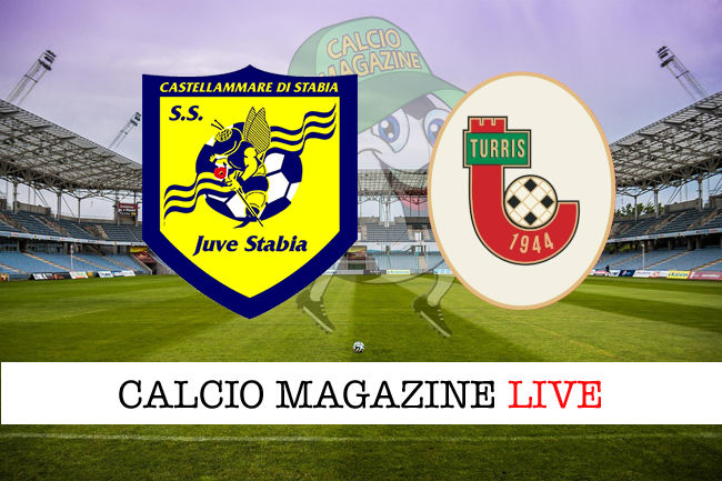 Juve Stabia Turris cronaca diretta live risultato in tempo reale