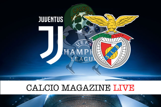 Juventus Benfica cronaca diretta live risultato in tempo reale