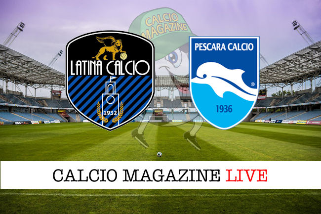 Latina Pescara cronaca diretta live risultato in tempo reale