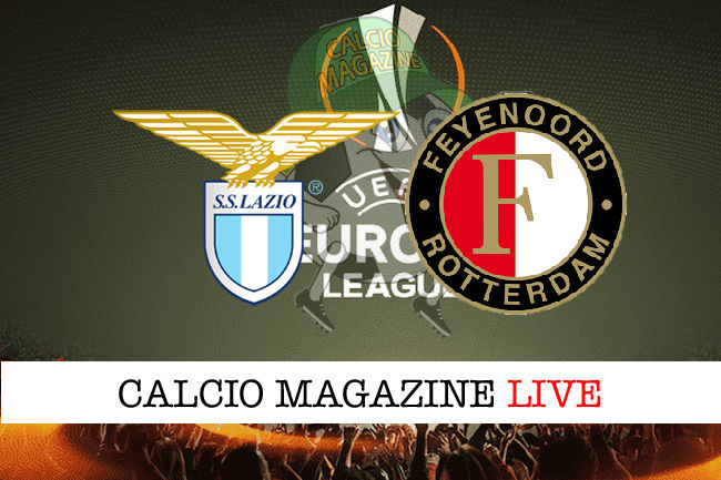 Lazio Feyenoord cronaca diretta live risultato in tempo reale