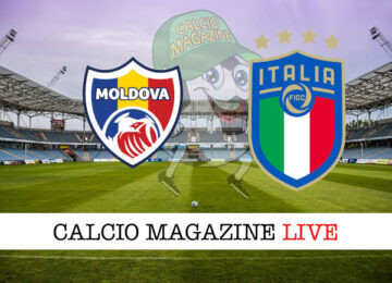 Moldavia Italia cronaca diretta live risultato in tempo reale