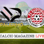 Palermo Sudtirol cronaca diretta live risultato in tempo reale