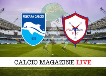 Pescara Monterosi Tuscia cronaca diretta live risultato in tempo reale