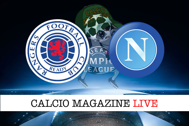 Rangers Napoli cronaca diretta live risultato in tempo reale