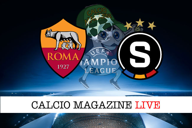 Roma Sparta Praga cronaca diretta live risultato in tempo reale