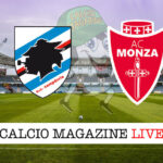 Sampdoria Monza cronaca diretta live risultato in tempo reale