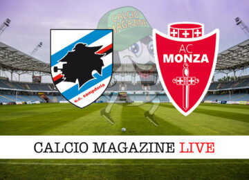 Sampdoria Monza cronaca diretta live risultato in tempo reale