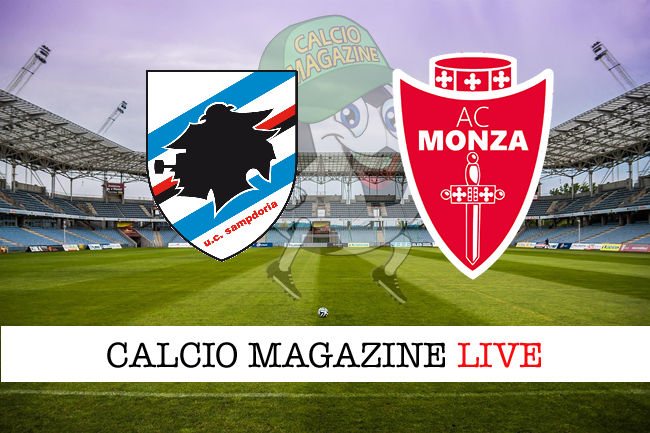 Sampdoria Monza cronaca diretta live risultato in tempo reale