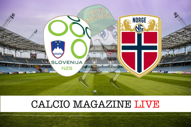 Slovenia Norvegia cronaca diretta live risultato in tempo reale