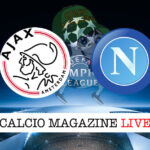 Ajax Napoli cronaca diretta live risultato in tempo reale