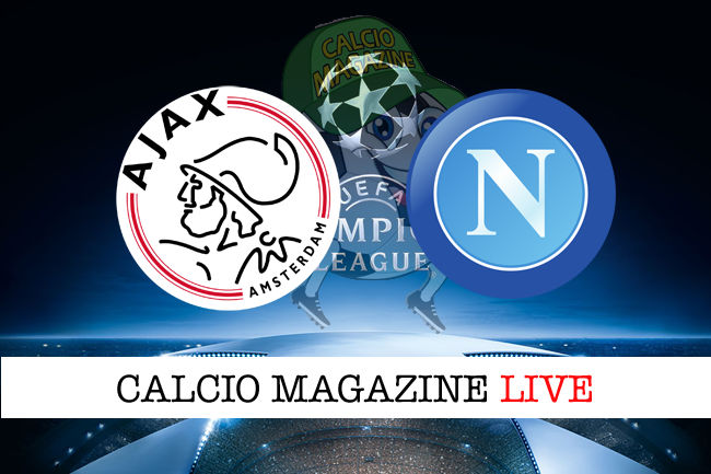 Ajax Napoli cronaca diretta live risultato in tempo reale