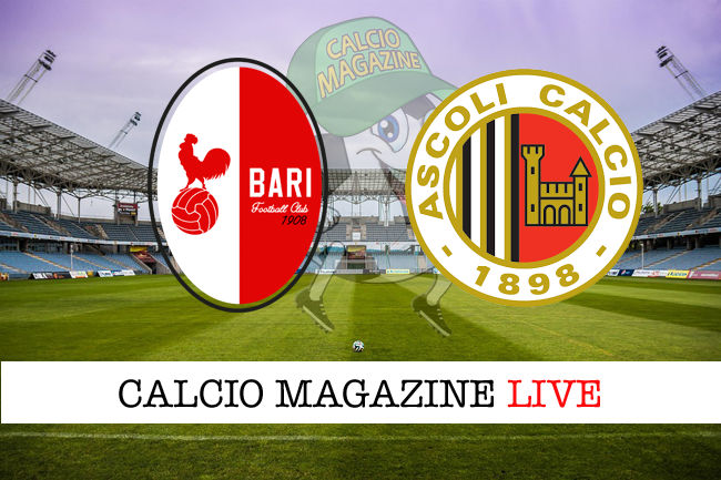 Bari Ascoli cronaca diretta live risultato in tempo reale