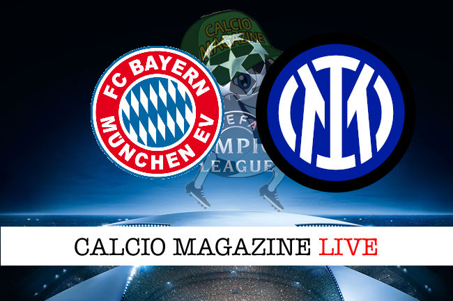 Bayern Monaco Inter cronaca diretta live risultato in tempo reale