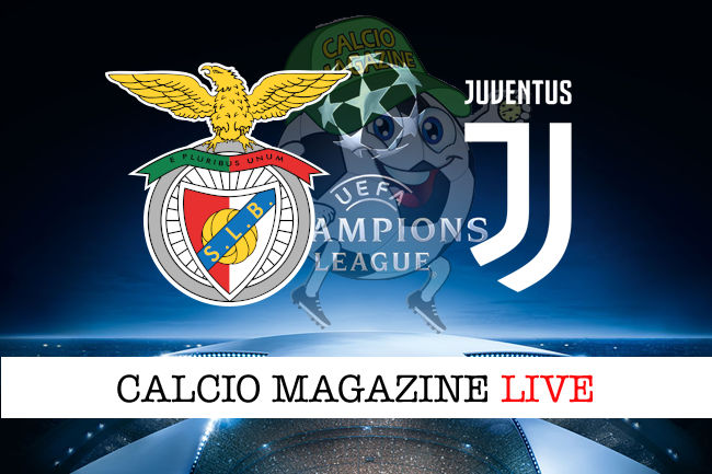 Benfica Juventus cronaca diretta live risultato in tempo reale