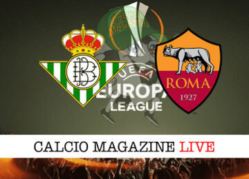 Betis Roma cronaca diretta live risultato in tempo reale