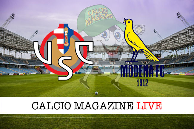 Cremonese Modena cronaca diretta live risultato in tempo reale