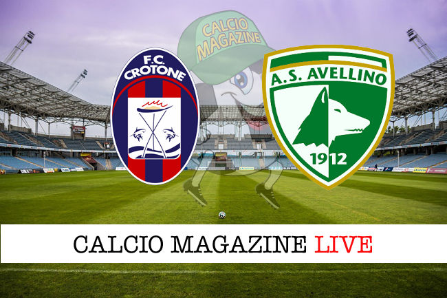 Crotone Avellino cronaca diretta live risultato in tempo reale