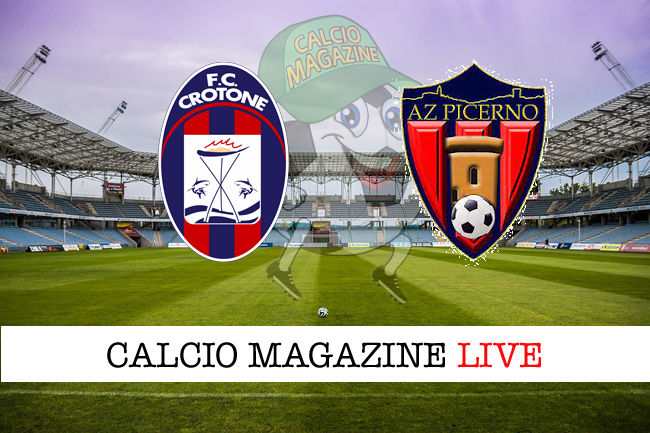 Crotone Picerno cronaca diretta live risultato in tempo reale