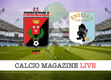 Fiorenzuola Virtus Entella cronaca diretta live risultato in tempo reale