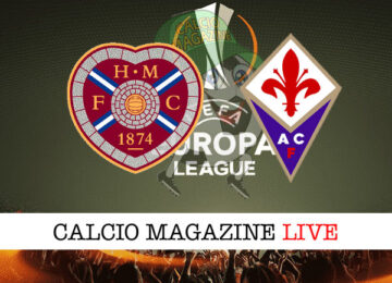 Hearts Fiorentina cronaca diretta live risultato in tempo reale